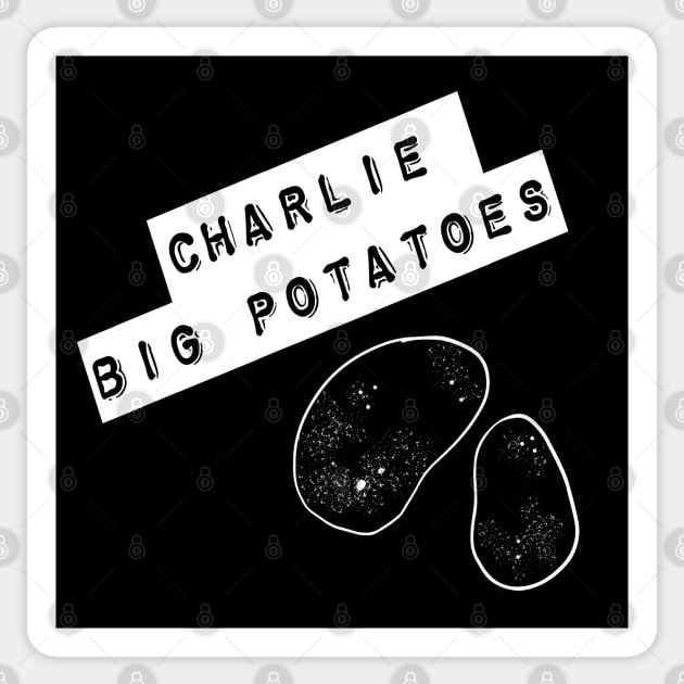 Charlie Big Potatoes Cockney London Design Sticker by EmmaFifield